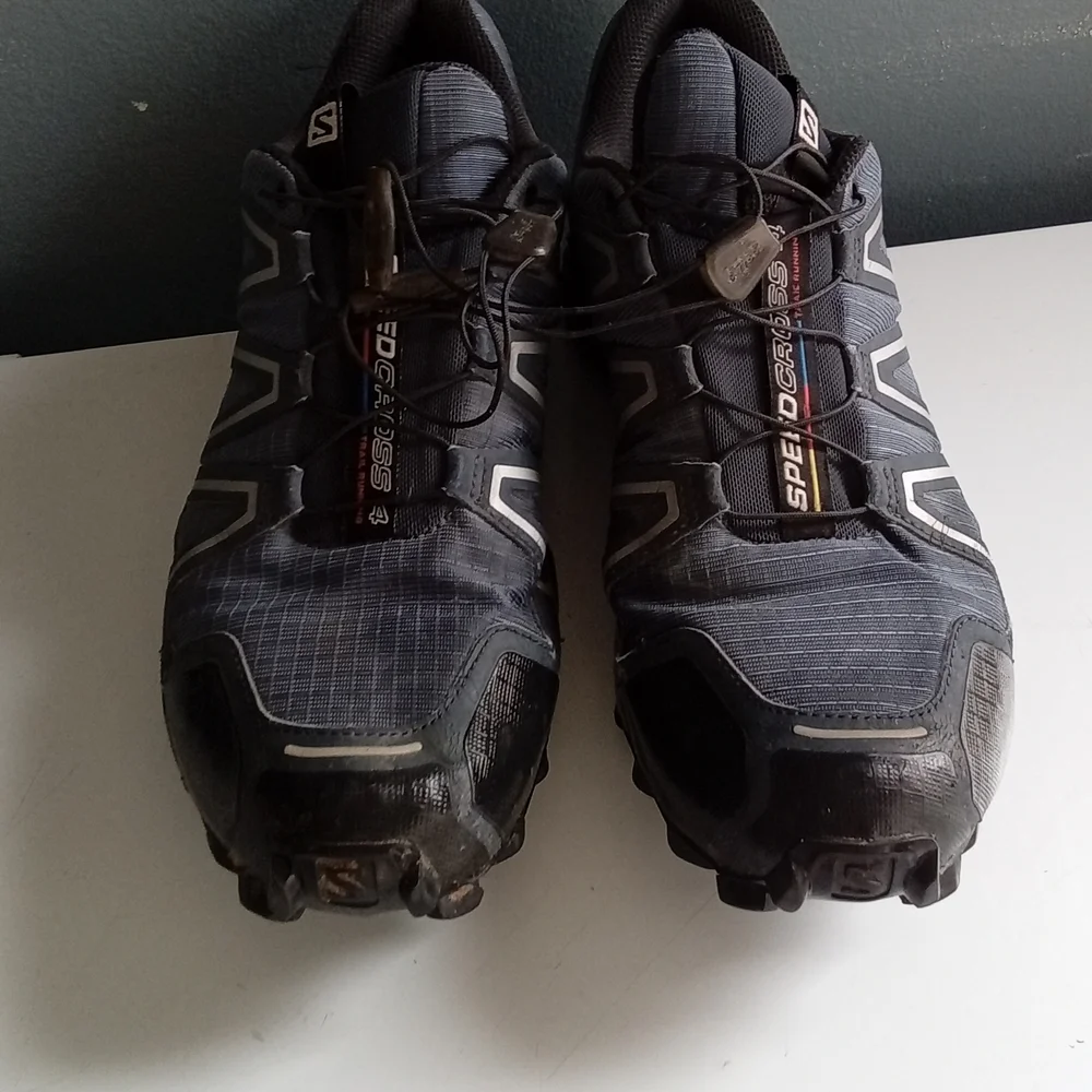 Salomon Speedcross 4 Trail Running Shoes Blue Black‎ Mens 383130